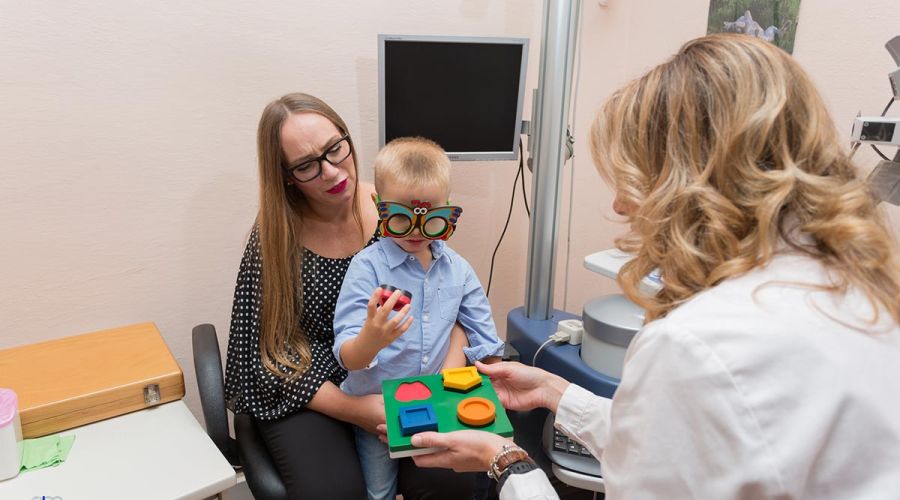 Visita oculistica e ortottica nel bambino